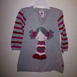 Mayoral Gray Sweater Dress